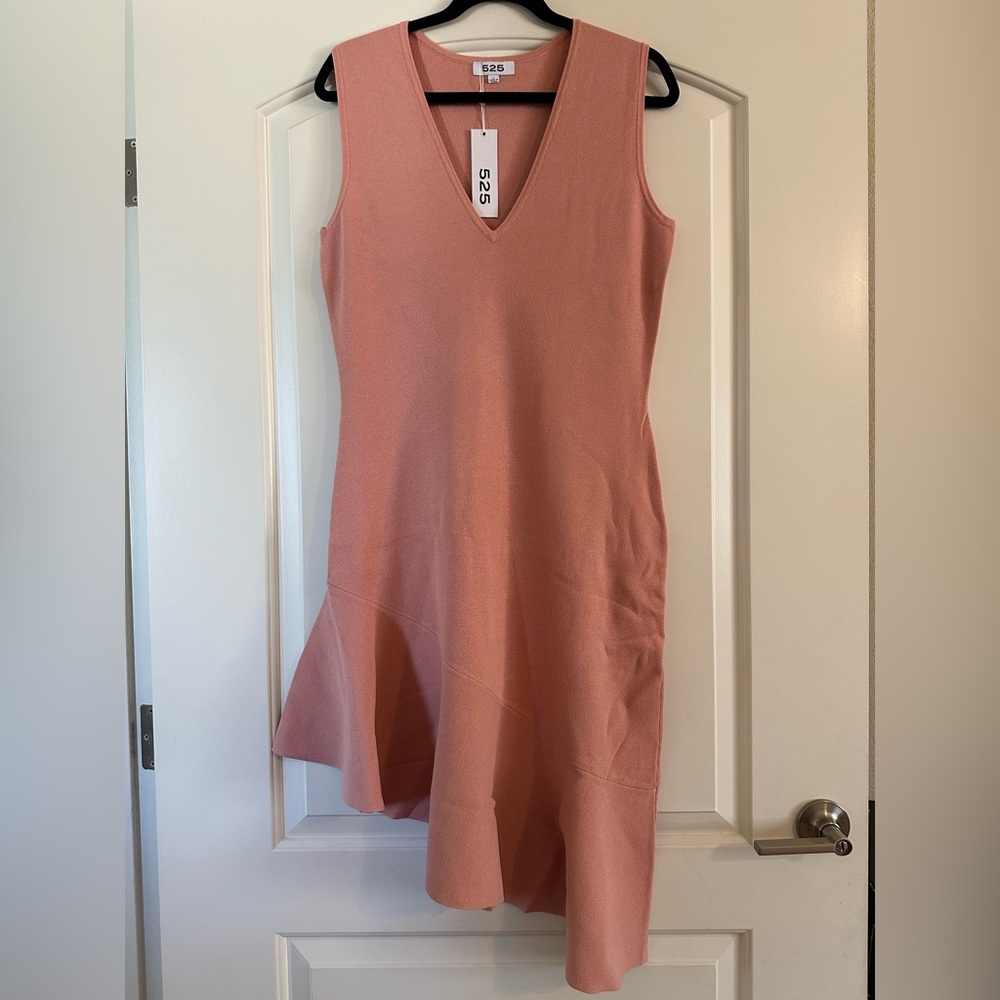 525 America Asymmetrical Pink Dress